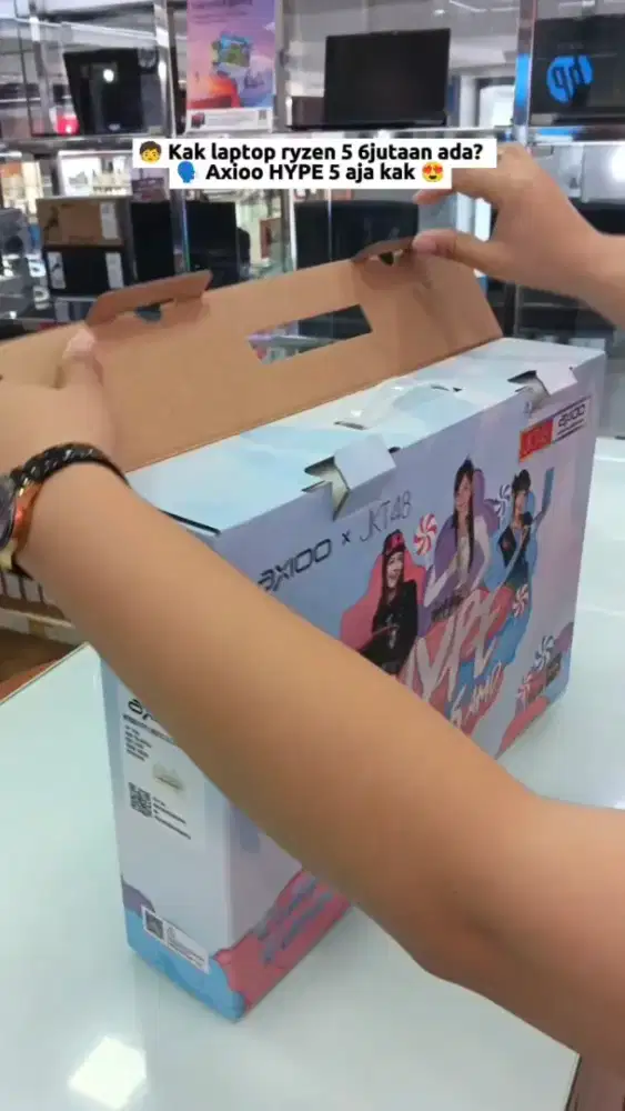 Cicilan laptop Axioo HYPE 5 ryzen 5 cuma ktp