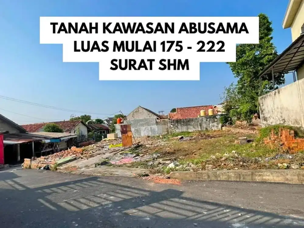 Tanah dekat SPBU JL Abussamah Palembang