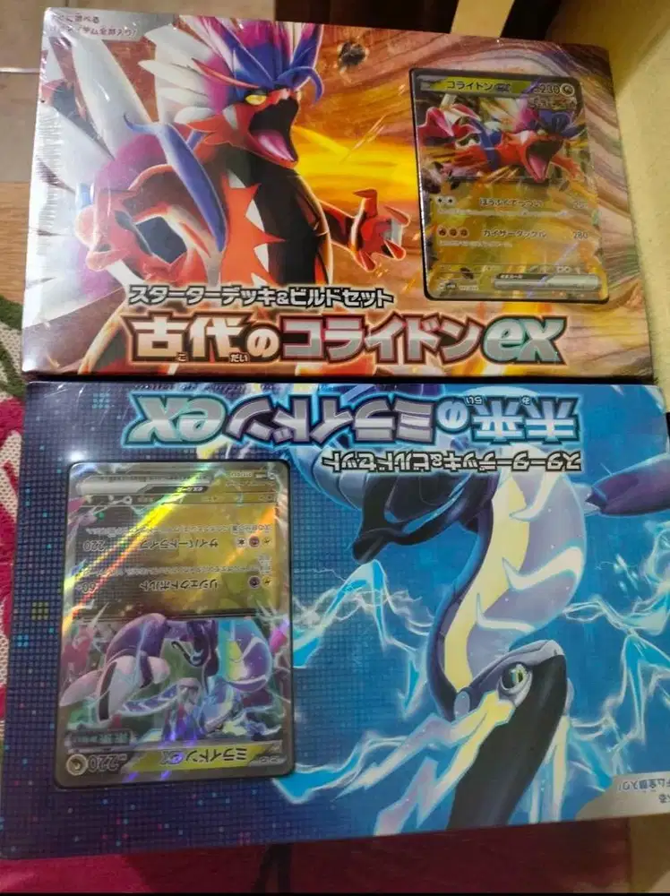 Pokemon starter deck ex miraidon dan koraidon ex