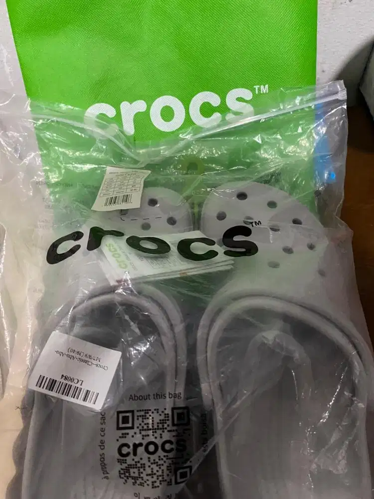 CROCS WARNA GREY UK 40