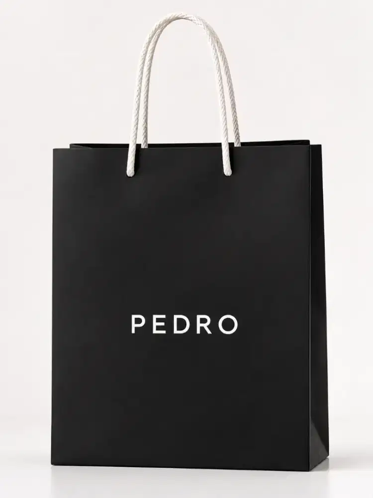 : 7 PCS Paper Bag Branded Bekas – iBox, Apple, Armani, PEDRO, H&M, BBW