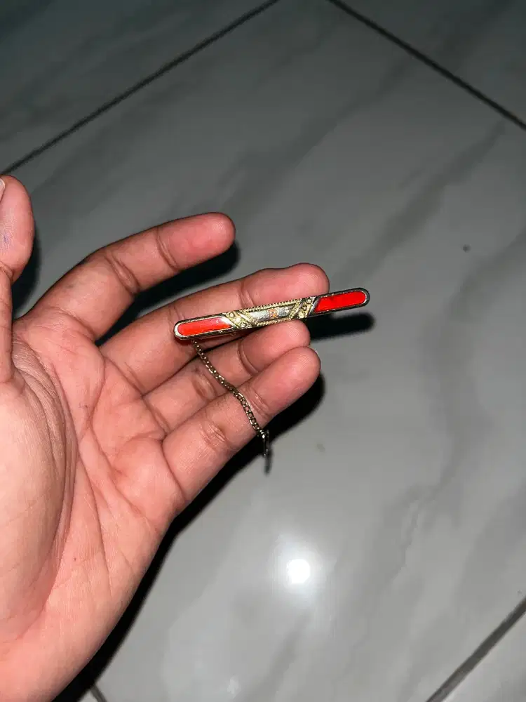 Penjepit Dasi Vintage Lacoste 18K GP