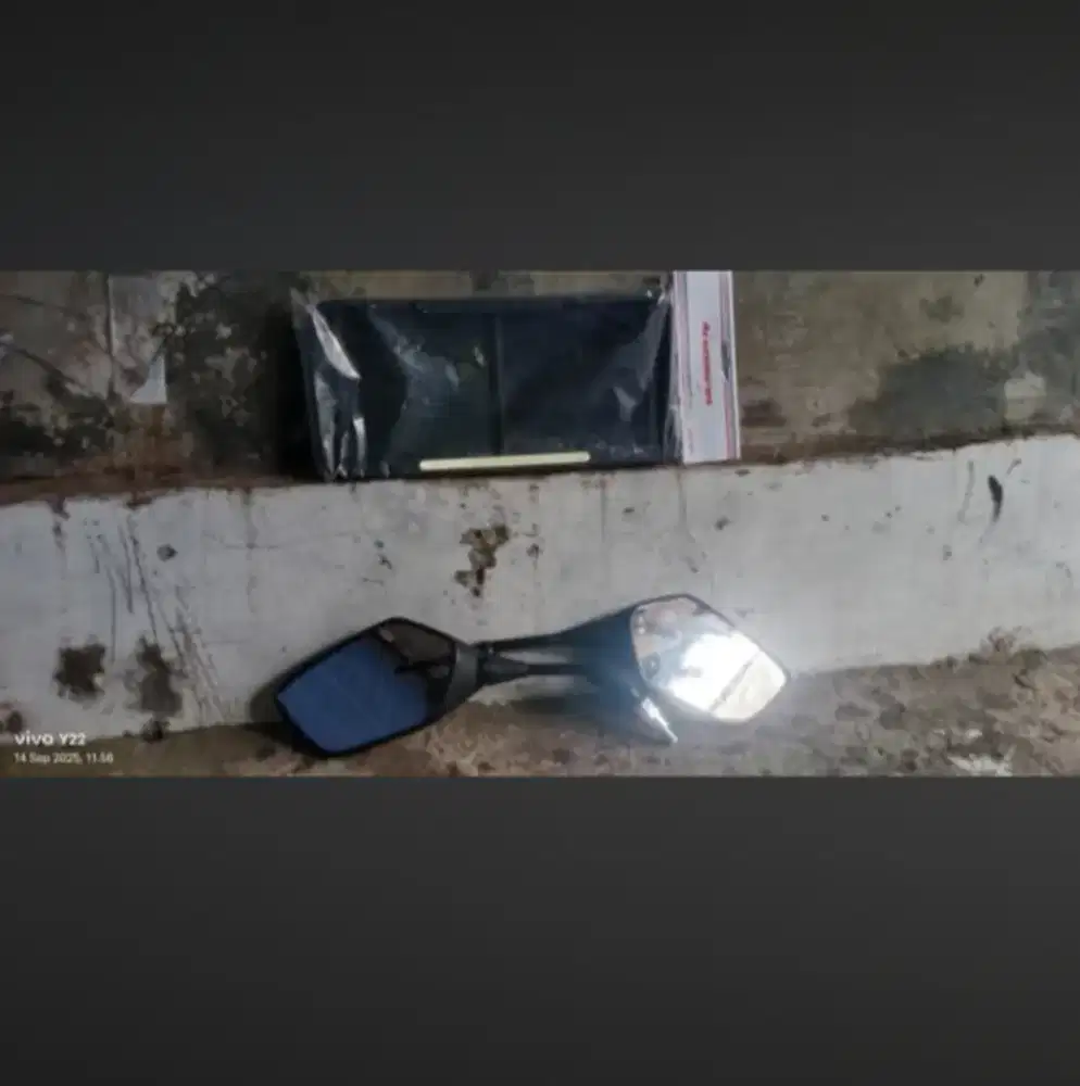 Spion & cover plat nopol