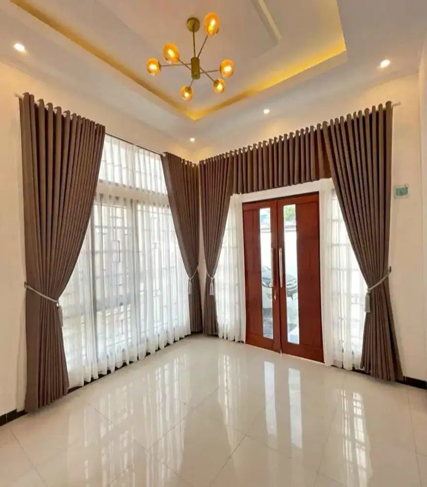 Jual Gorden Custom Minimalis | Roller Blind | Wallpaper dinding 3d |