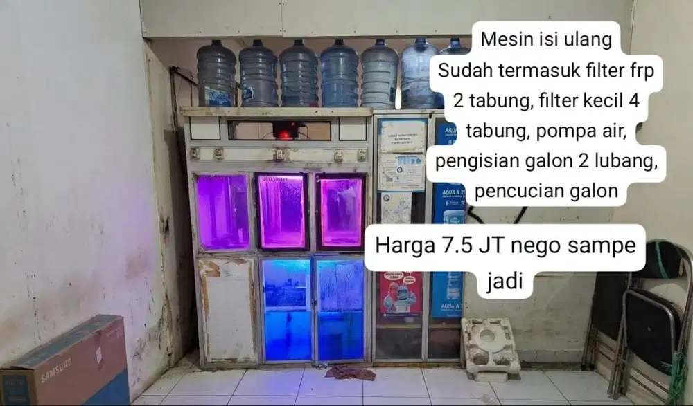 Jual mesin isi ulang cocok untuk usaha depot air