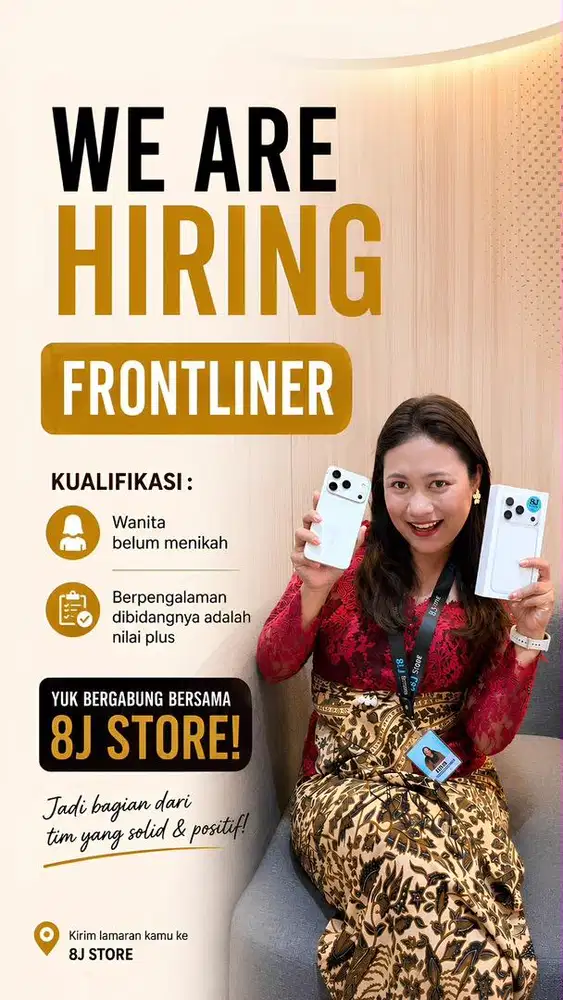 Loker Frontliner/Sales