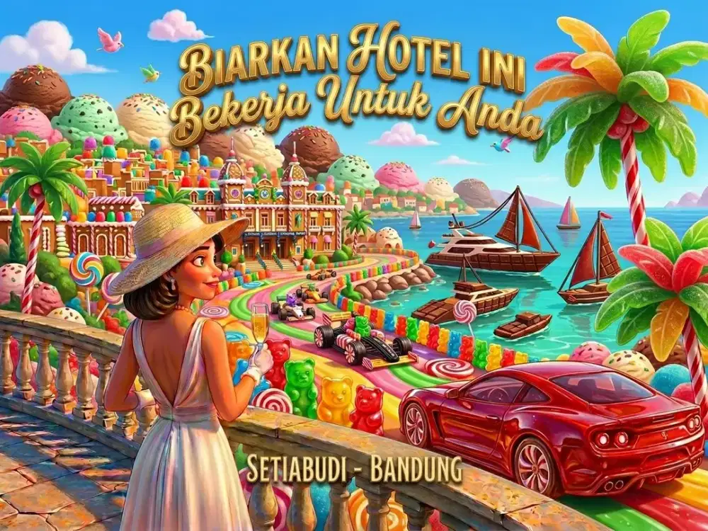 JUAL HOTEL DI SETIABUDI, CIPAGANTI, CIHAMPELAS, BANDUNG UTARA.
