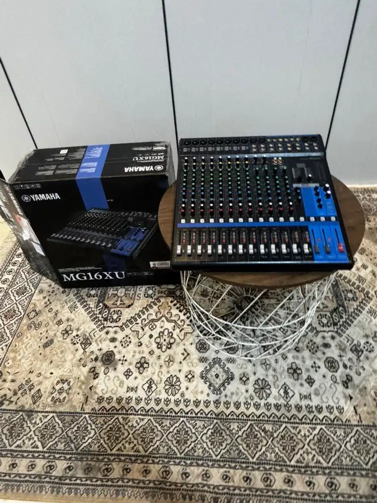 Dijual mixer yamaha mg 16xu like new