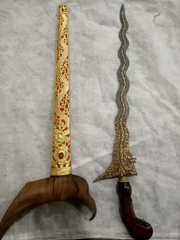 Keris nogo Suliman kawat Luk 13