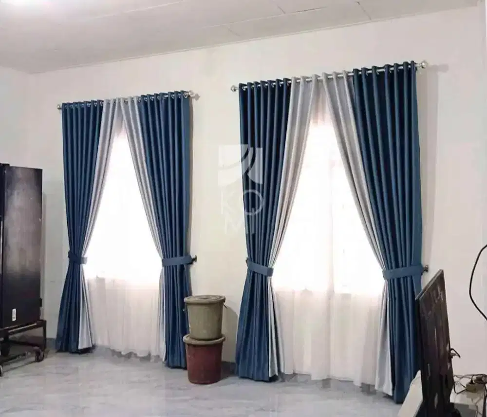 Gorden rumah minimalis | Roller Blind outdoor | Wallpaper dinding |