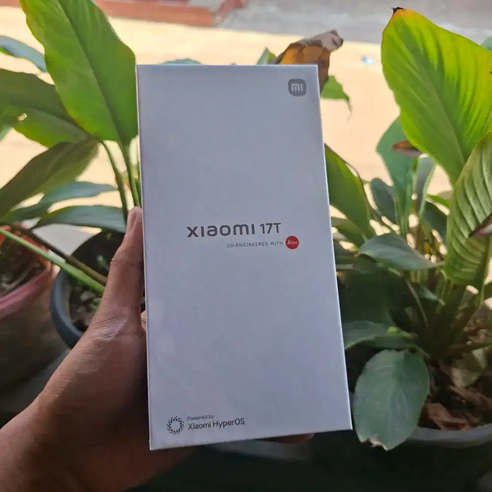 XIAOMI 17T 12/512 WHITE UNIT NEW/SEGEL NO REPACK,TERMURAH !!!