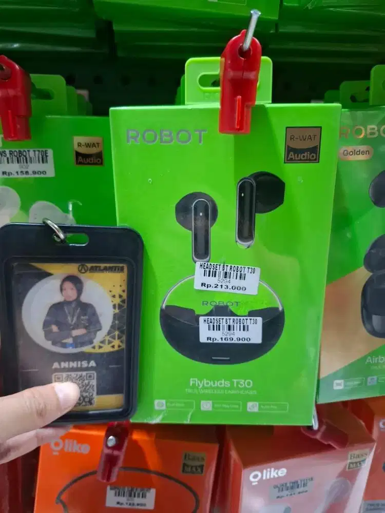 HEADSET BT ROBOT T30 | ATLANTIS DAHSYAT