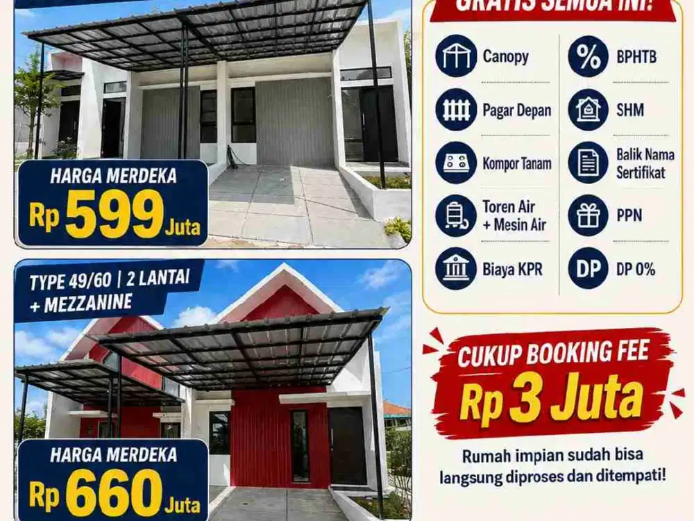 Promo Cluster di Pamulang Dekat UNPAM Pusat