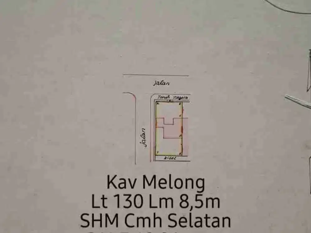 Kavling Melong Strategis dan ramai