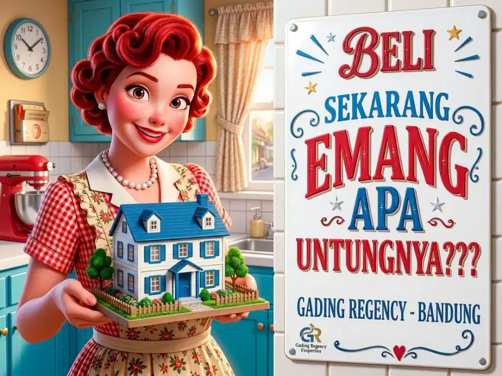 JUAL RUMAH DI GADING REGENCY, ARCAMANIK, SOEKARNO HATTA, BANDUNG TIMUR.