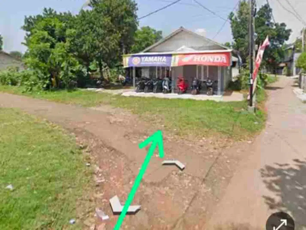 dijual cepat tanah kosong strategis pinggir jalan desa padurenan gunung Sindur Bogor