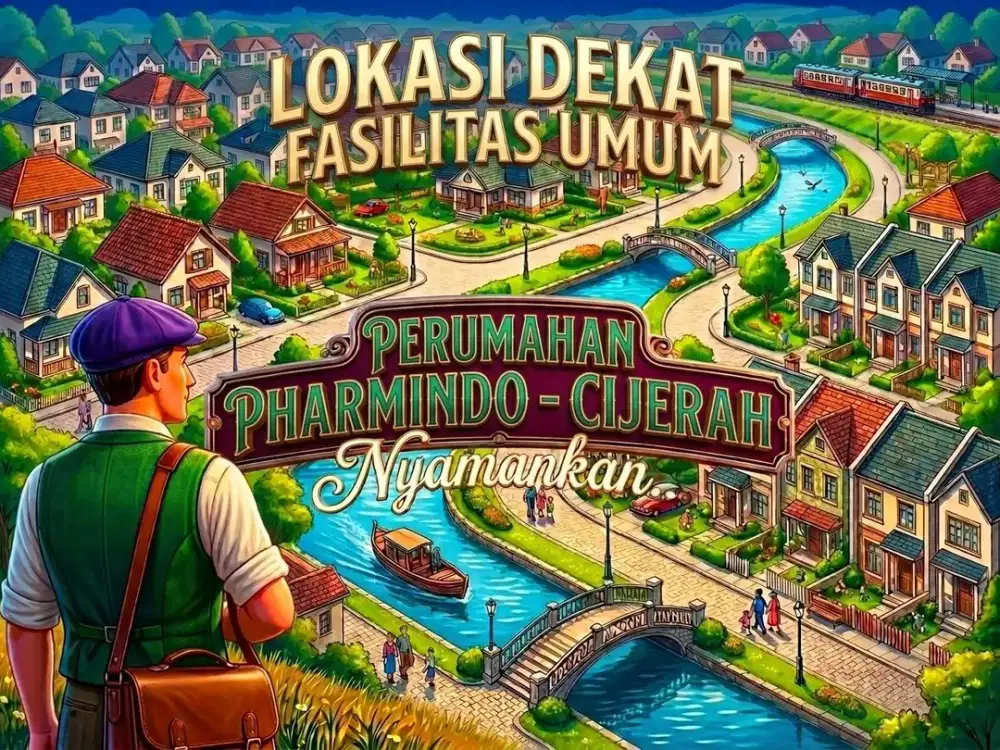 SEWA RUMAH DI KOMPLEK PHARMINDO, CIJERAH, MELONG, CIMAHI SELATAN.