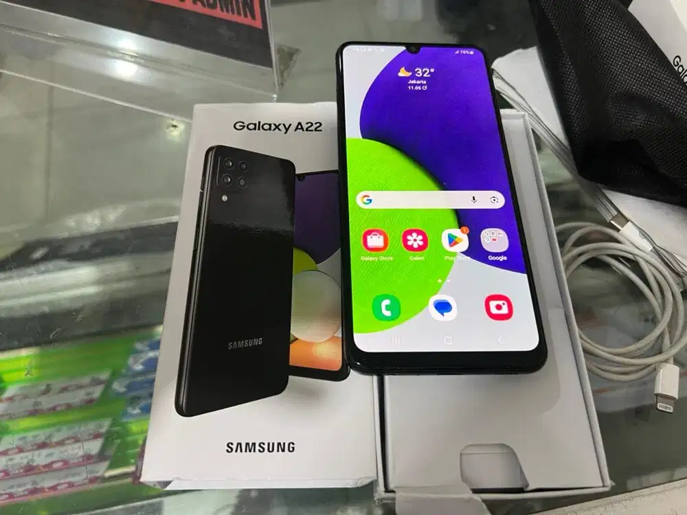 Samsung galaxy a22 6/128gb fullset