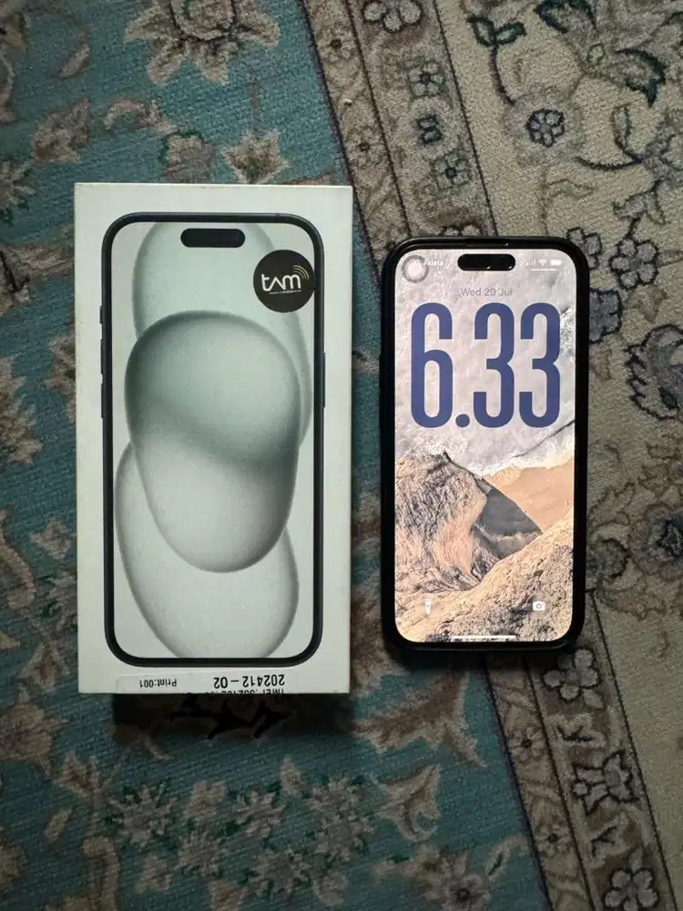 iPhone 15 128gb ex resmi