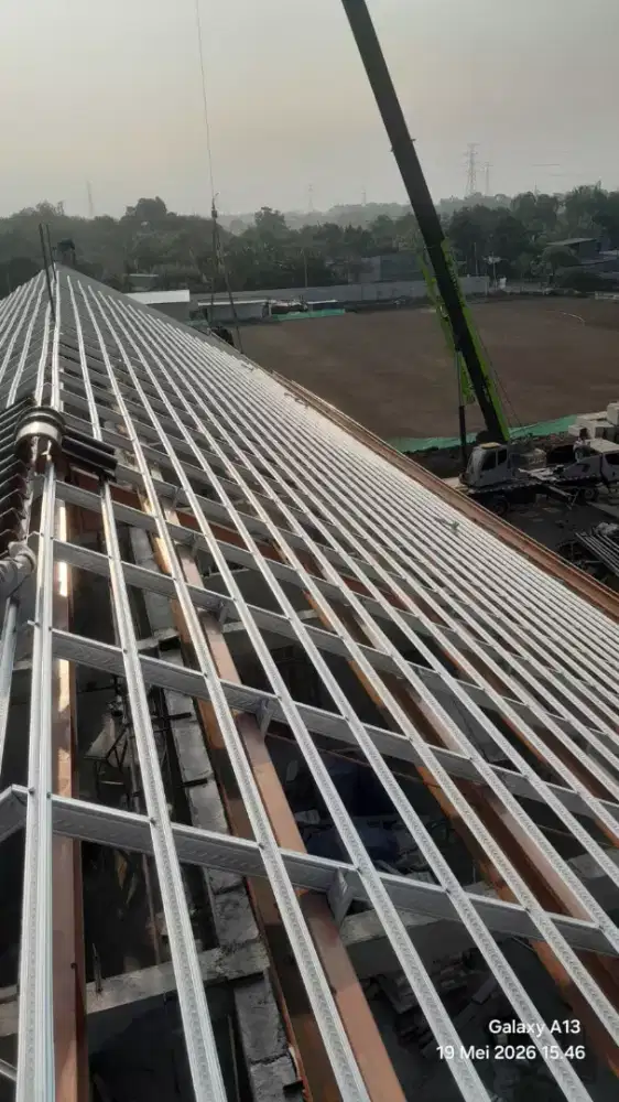Jasa Pasang Rangka Atap Galvalum
