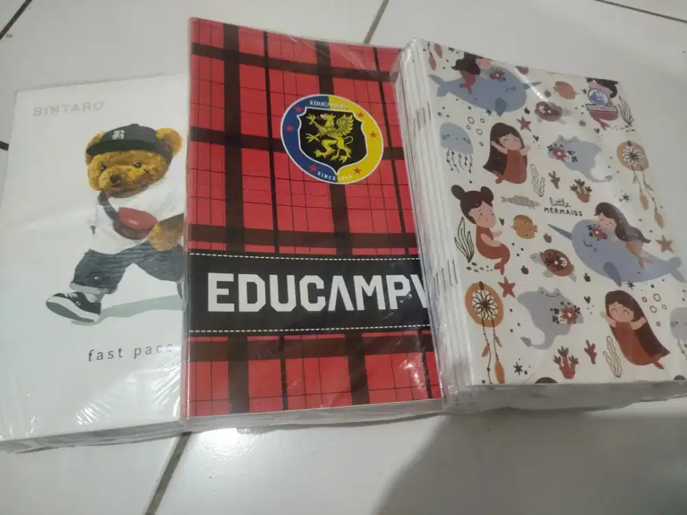 3 Pack Buku Tulis Lokomotif