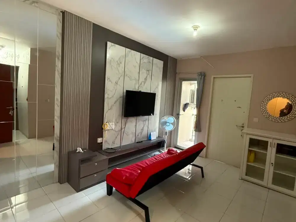 Dijual Apartemen Eastcoast Residence 2 BR Full Furnished Strata Tower Topaz Lantai 3 Sebelah Hoky Pakuwon City Surabaya Timur