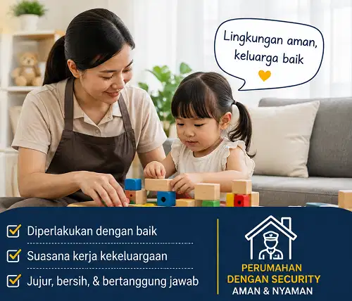 DICARI ART Perempuan + MOMONG ANAK