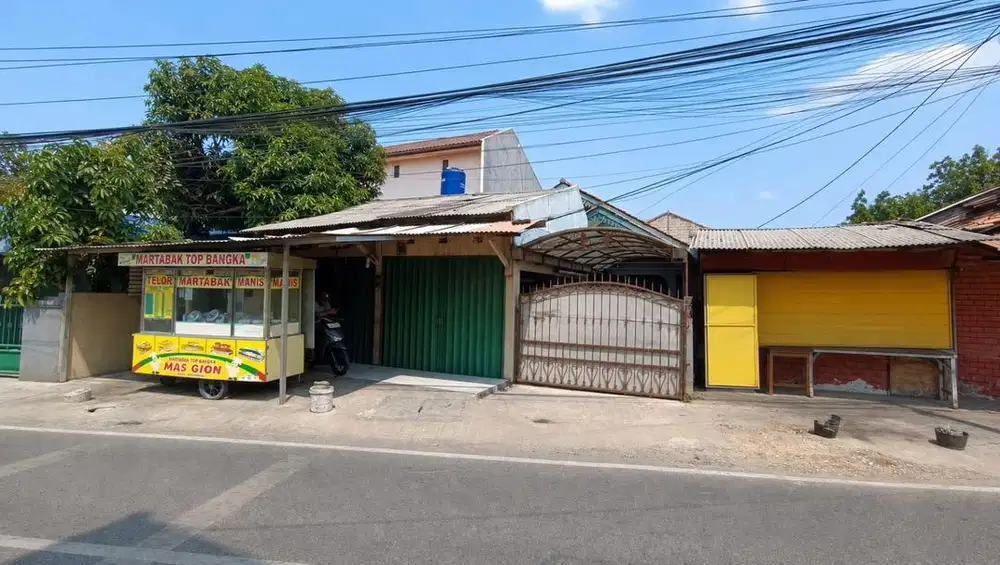Di jual rumah dan 1 kios