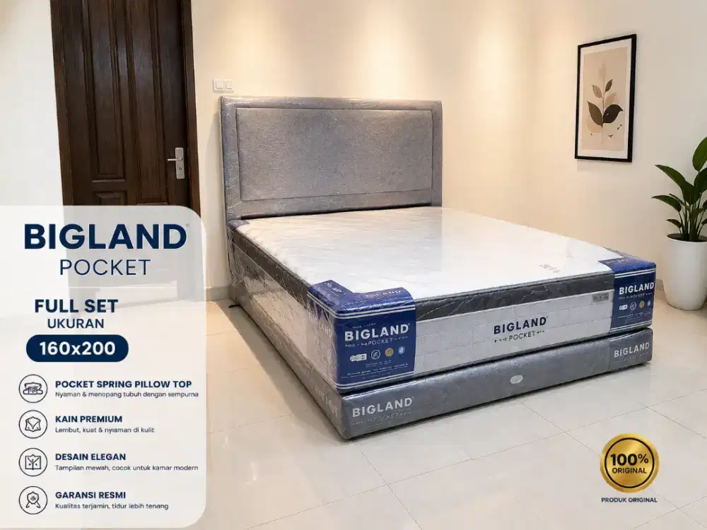 Kasur springbed BIGLAND