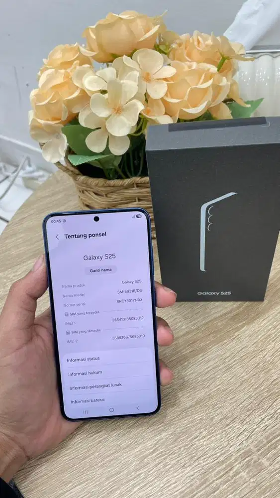 Samsung s25 12/256 mulus