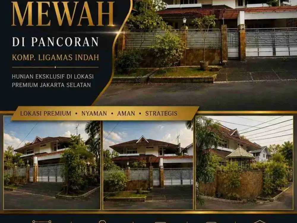 Dijual rumah mewah di Pancoran Jaksel