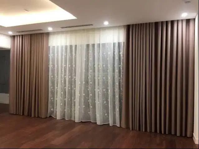 Jasa Pasang Gorden Custom Wallpaper Dinding 3D Gordyn Hordeng Korden