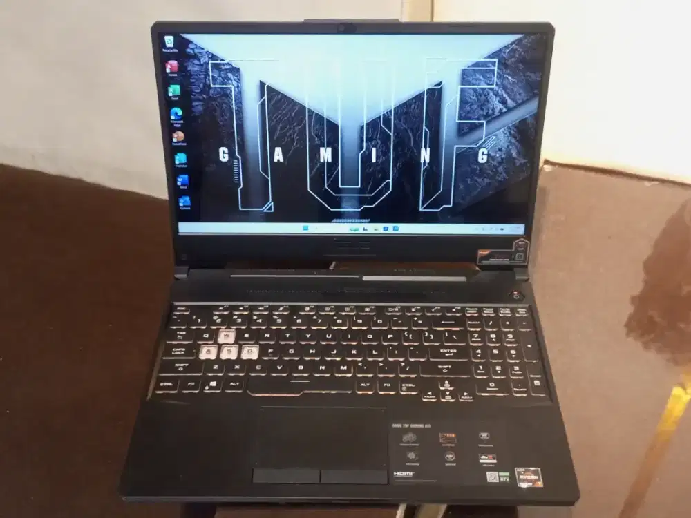 Laptop Asus Tuf Gaming A15, AMD Ryzen 7 4800H,VGA Rtx 2060,Ram 16/512