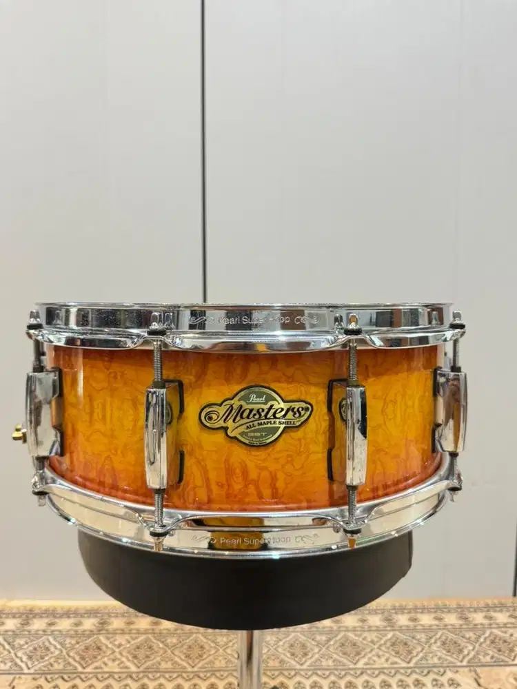 Dijual snare pearl master