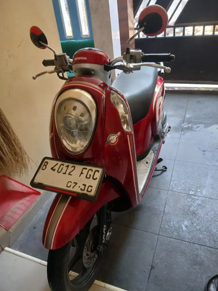 Honda Scoopy Fi Starter Halus 2016