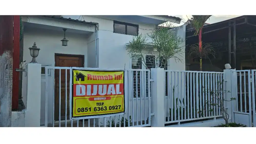Jual Cepat Rumah Second  (type 48)  Yasmin Garfen 3 Parepare
