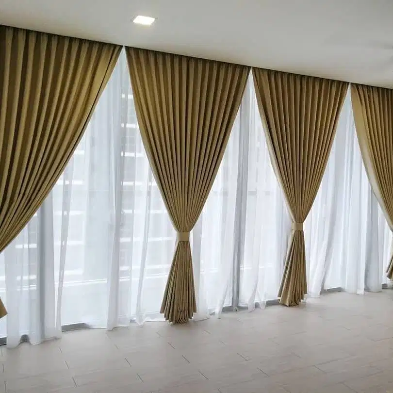 Jual Gorden Jendela & Pintu Gordyn Model Terbaru Wallpaper Dinding 3D