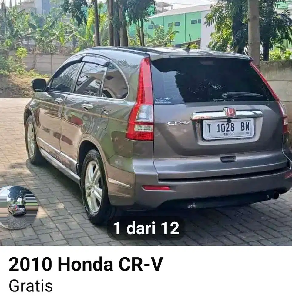 Honda CR-V 2010 Bensin