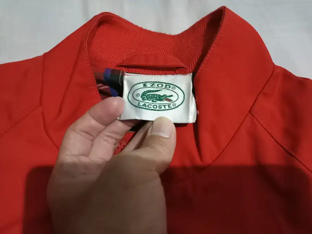 Jaket Motor Import Izod Lacoste Original