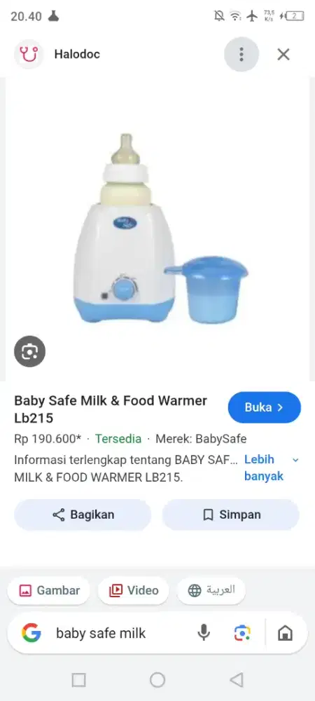 Dijual baby safe