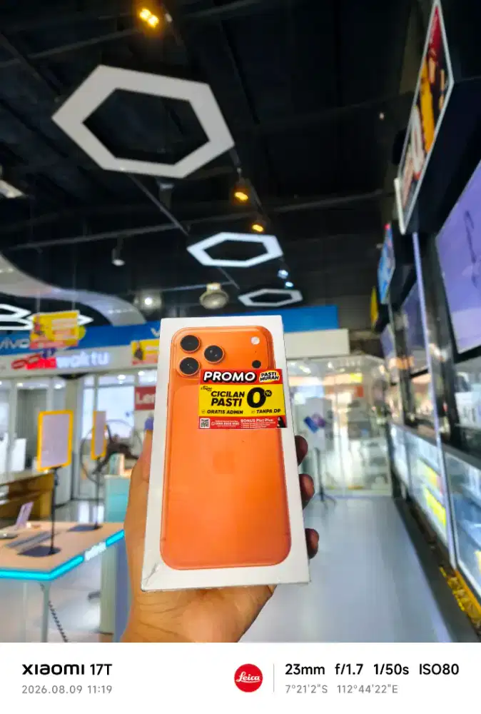 IPHONE 17 PROMAX 256 ORANGE COSMIC