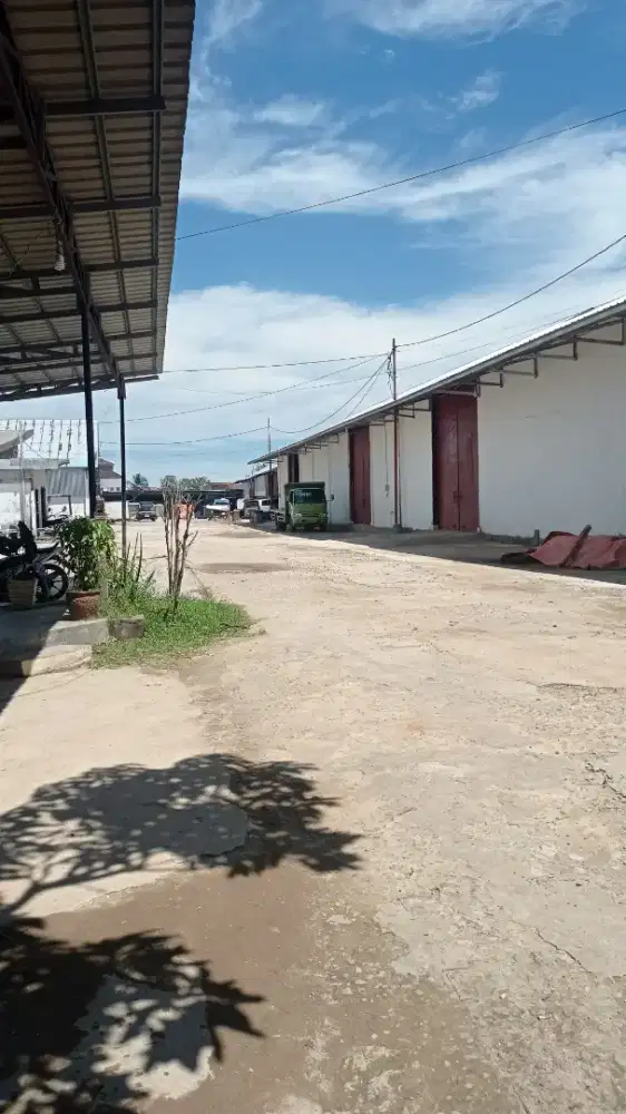 Disewakan gudang murah tanjung barangan