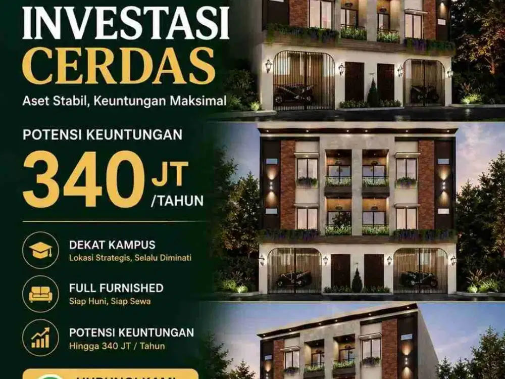 Dijual kost murah suhat