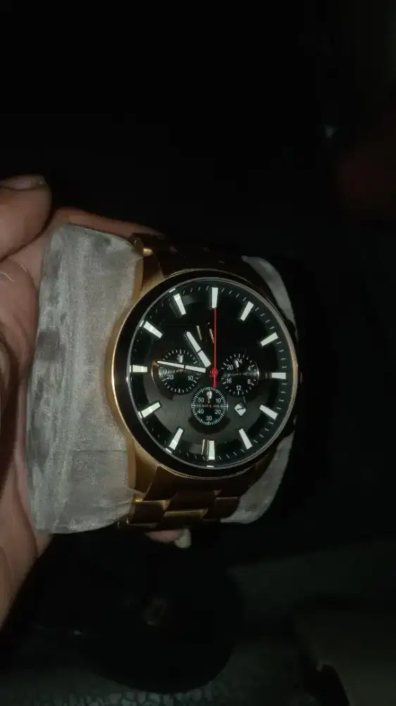 JAM TANGAN CHRIST VERRA COLOR:GOLD,BLACK