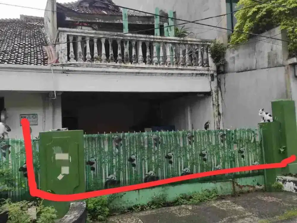 Di Jual Rumah Tua buth Renovasi Dalam Komplek Kemanggisan Jakbar