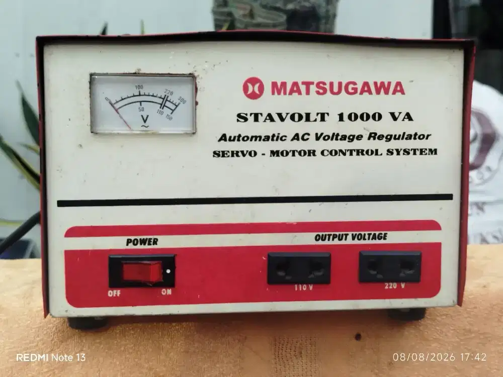 Stavolt Matsugawa 1000 VA Servo Motor 1 Phase