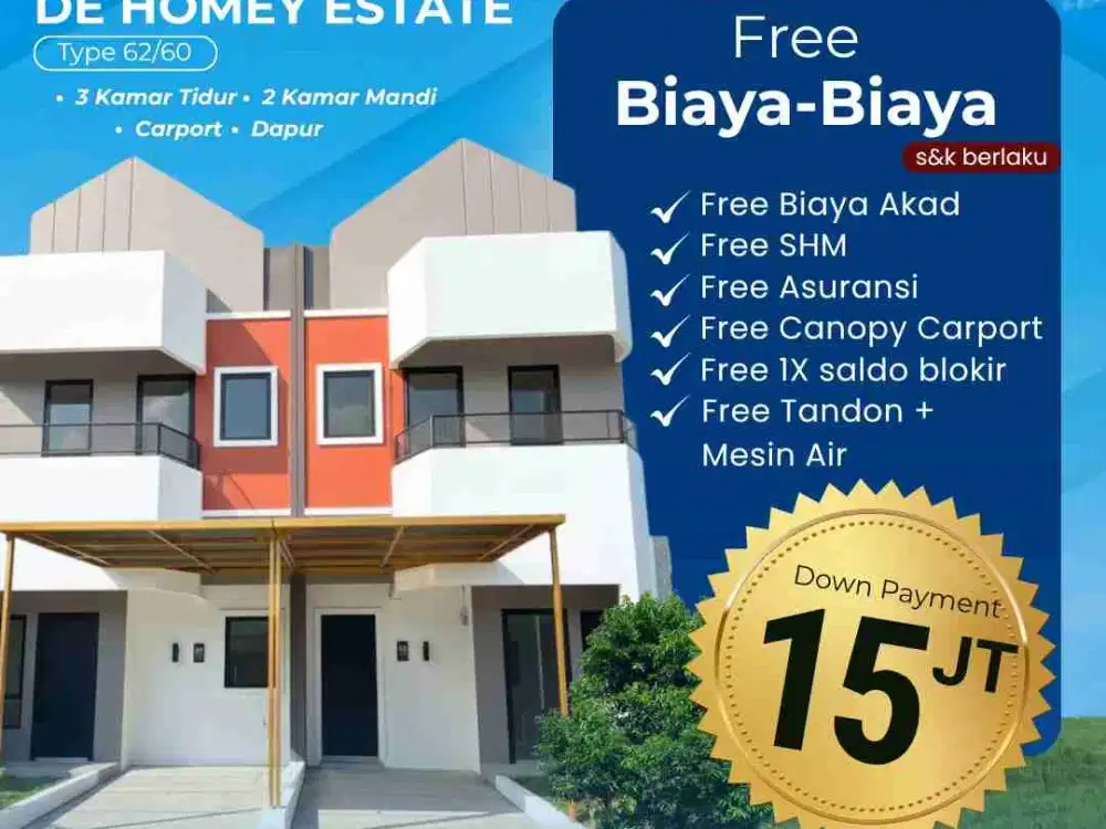 Rumah Cantik 2 Lantai Barombong Makassar