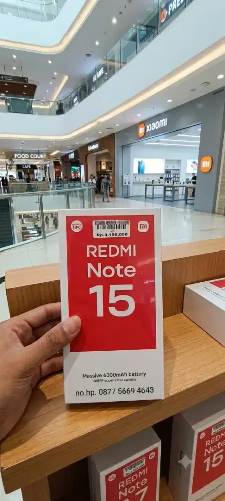 XIAOMI REDMINOTE 15 8/128 | ATLANTIS DAHSYAT