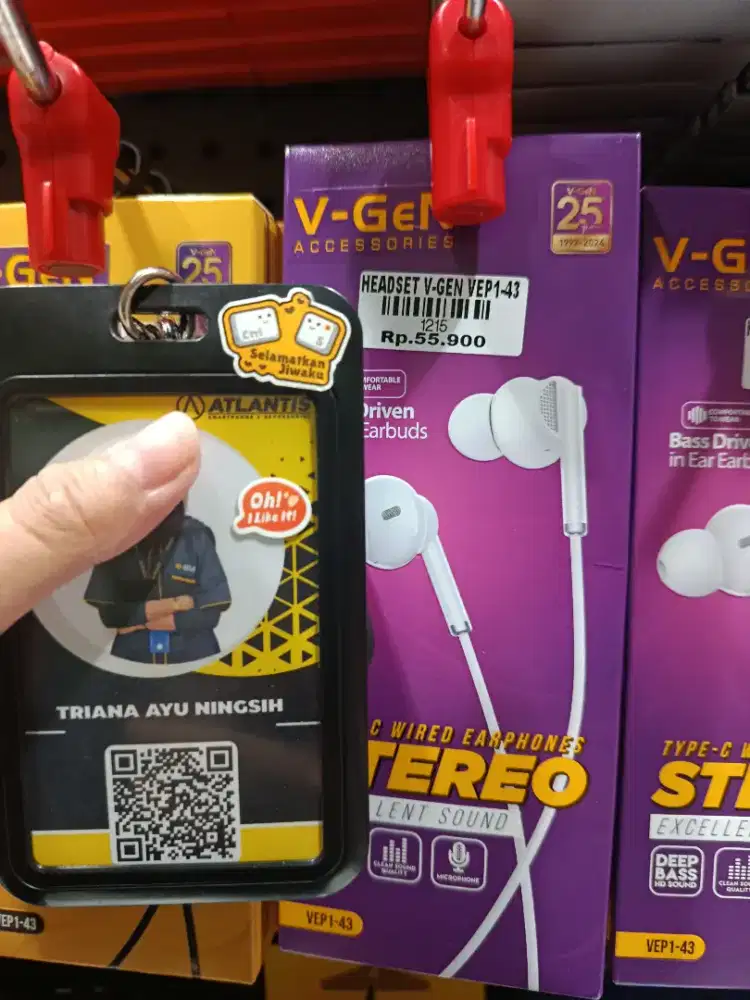 HEADSET VGEN VEP1-43| ATLANTIS DAHSYAT