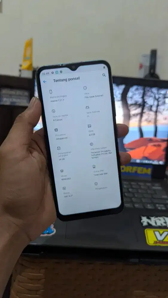 Realme c21y ram 4/64